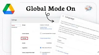 How to change Language in Google Drive (World Access)