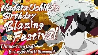 [Naruto Blazing] Birthday Blazing Festival Summons (Reroll) | Madara | Naruto Ultimate Ninja Blazing