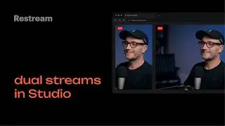 How to go live in vertical AND horizontal from your browser (no OBS needed) | Restream Studio