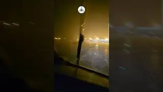 Airsial A320 Taxing in Rain at Islamabad Airport