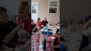 2025 Twelve Days of Christmas with neighbors and friends.