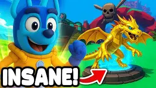 I Fully LEVELED UP the GOLDEN DRAGON in Ruffnauts VR!