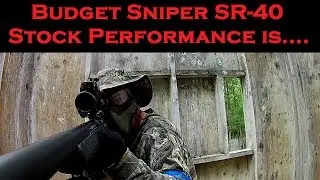 Airsoft Classic Army Airsoft Sniper SR-40 Gameplay