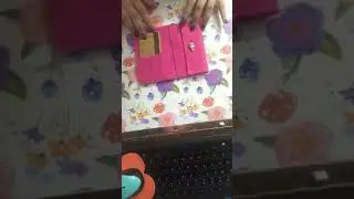 DIY wallet insert for travelers notebook/pocket sized