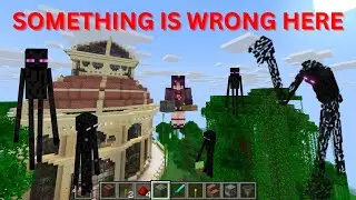 MY BASE IS FULL OF ENDERMAN