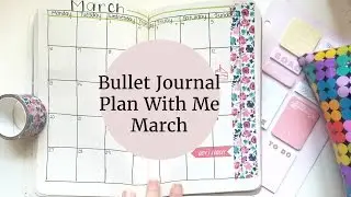 Bullet Journal March Plan With Me | Obsolete_Plans