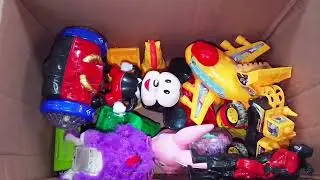 Spider-Man Doll Series Unboxing,Marvel Hero Toy Set,Spider-Man Toy Chariot,