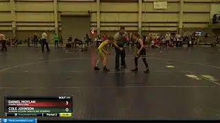 12U 82 Daniel Moylan Poway Wrestling Vs Cole Johnson Sudden Victory Wrestling Academy