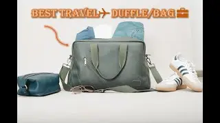 Versatile Travel Duffel with Trolley Sleeve &ndash; Stylish and Functional Companion #shopping #offer