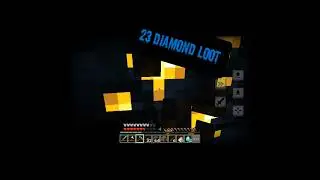 23 diamond loot #minecraft
