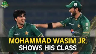 Mohammad Wasim Jr. Unleashes a Game-Changing Spell vs West Indies, 1st T20I 2021 | PCB | M3L1F