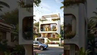 Empty Plot &rarr; Luxury Home in Seconds? | 25x45 |  Secret 2D to 3D Magic Revealed!🔥#shorts #house