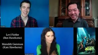 Levi Fiehler and Meredith Garretson Interview for SYFY's Resident Alien S3
