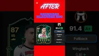 HIGHLY EFFECTIVE EVO, TURN DALOT INTO A LEGEND! #fc25 #fc25tips #fc25tactics