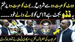 PTI  Omar Ayub Khan Explosive Speech in NA 🏛️ | Budget 2025/26 | #OmarAyub #Budget2025