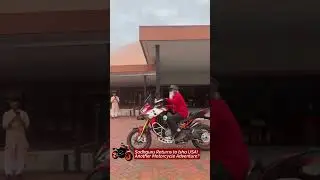 Sadhguru Returns to Isha USA! Another Motorcycle Adventure?