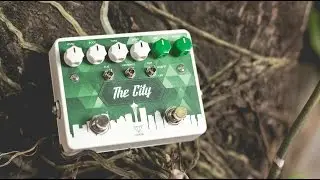 Foxpedal The City Overdrive/Boost - DEMO
