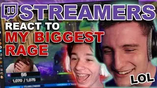 Krunker Streamers React To My WORST RAGE EVER! (INSANE!)