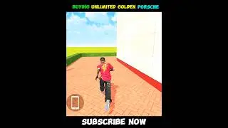 NEW GOLDEN PORCHE UPDATE 3 INDIAN THEFT AUTO SIMULATOR #TRENDING #SHORTSFEED #SHORTS#INDIANTHEFTAUTO