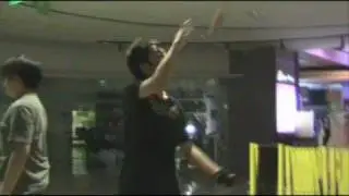 Aik Hwee doing some tricks