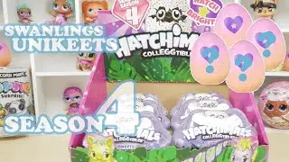 Hatchimals CollEGGtibles Season 4 Surprise Egg Unboxing Hatch Bright Unikeets