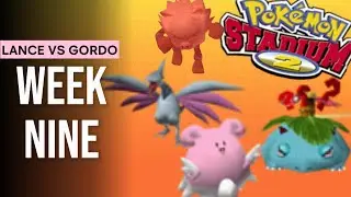 Pok&eacute;mon Stadium 2 Rentals Match - Gordo vs Lance Week 9