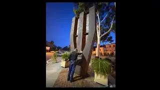 The World Trade Center Memorial in Los Angeles