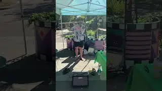 Samuel Kjell Smith performing live at the Jim Deva Plaza