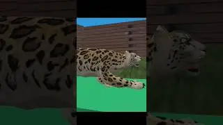 leopard run animation, #3danimation #animalsanimation #cartoonanimations