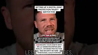 SETTING UP A DIGITAL ASSETPROTECTION TRUST? #crypto #xrppriceprediction #XRP #rp#rparmy #xrpupdate