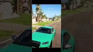 From the villa straight to drag racing I RS5 I FH5 #shorts #audi #gaming #forzahorizon5