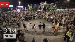LIVE: Thousands Gather in Novi Sad Ahead of Station Collapse Anniversary | AQ1N