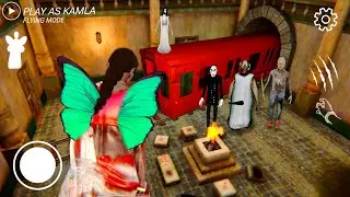 PLAYING AS FLYING KAMLA IN GRANNY AFTERLIFE || KAMLA FOUND A SECRET NEW ESCAPE 
