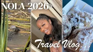 48 HOURS IN NOLA 2026 VLOG |&nbsp;Hotel Review, Swamp Tour, Beignets, GRWM & Nightlife #neworleans