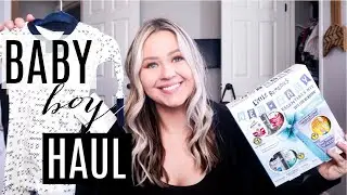 NEWBORN BABY BOY HAUL 2018 | Clothes, Gear, Postpartum, Breastfeeding