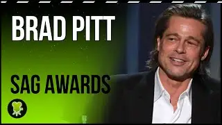 Brad Pitt y su perfil de Tinder en el mejor discurso de los Premios del Sindicato de Actores 2020