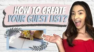 How to Create Your Guest List
