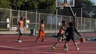 ASIAN GUY WAS GOING CRAZY (2v2 Basketball)