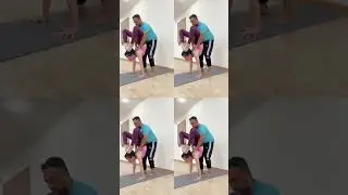 She lost her teddy bear, and ask her teacher to make her teddy bear #yoga #teddybear #teddy