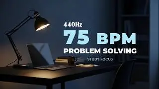 Solve Problems Faster | 75 BPM Focus Music