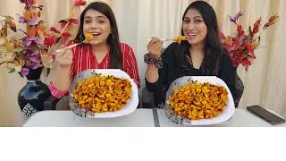 PANEER MACRONI (PASTA) Eating Challenge | Pasta Eating Competition | #himmistyles