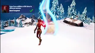 Fortnite - Learn Force Abilities At Rift Gates (Star Wars The Force Within Challenges)