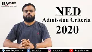 How you can Take admission in NED | NED Admission Criteria 2020 | NED 2020