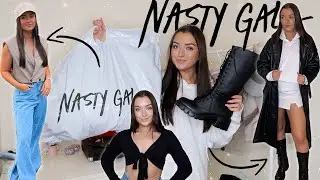 HUGE *NEW IN* NASTY GAL HAUL ! &pound;300+ AUTUMN WINTER TRY ON!