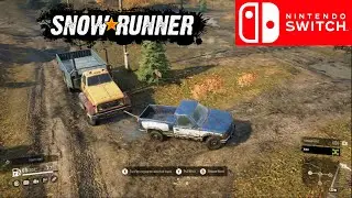 SnowRunner Nintendo Switch Gameplay Off-road Experience!