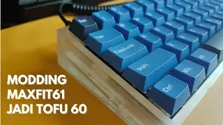 Modding Ulang Maxfit61 Pakai Acrylic Case Biar Jadi Marbly