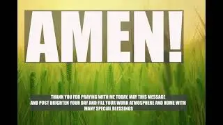 POWERFUL MORNING PRAYER - TALKING WITH JESUS (Holy Spirit Protection)