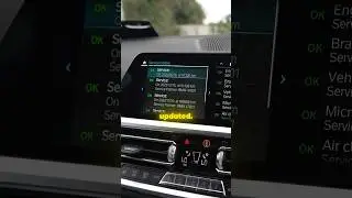 Как обновить историю обслуживания на BMW (серия G)