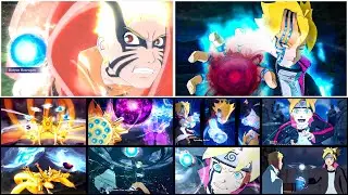 All Ultimate Jutsu Rasengan In NARUTO X BORUTO Ultimate Storm Connections