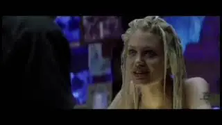 Angelina Jolie movie clip, GONE IN 60 SECONDS, Sway, 2000 (w Nicolas Cage)
